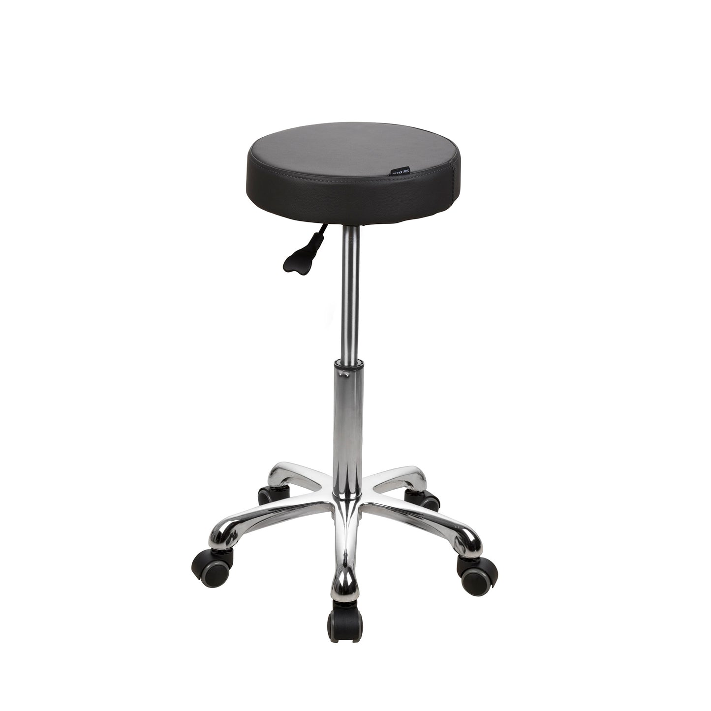 Therapist Button Stool Dark Grey Adjustable Height High
