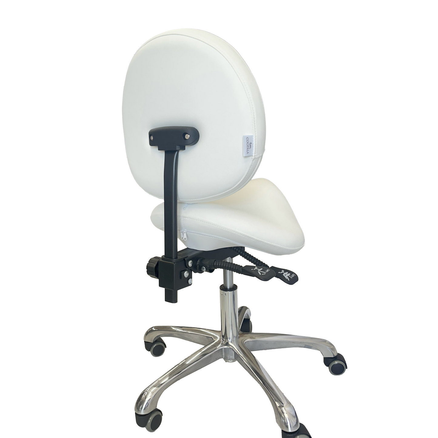 New Coopala’s Lotus Saddle Stool with Back Support C-103 model