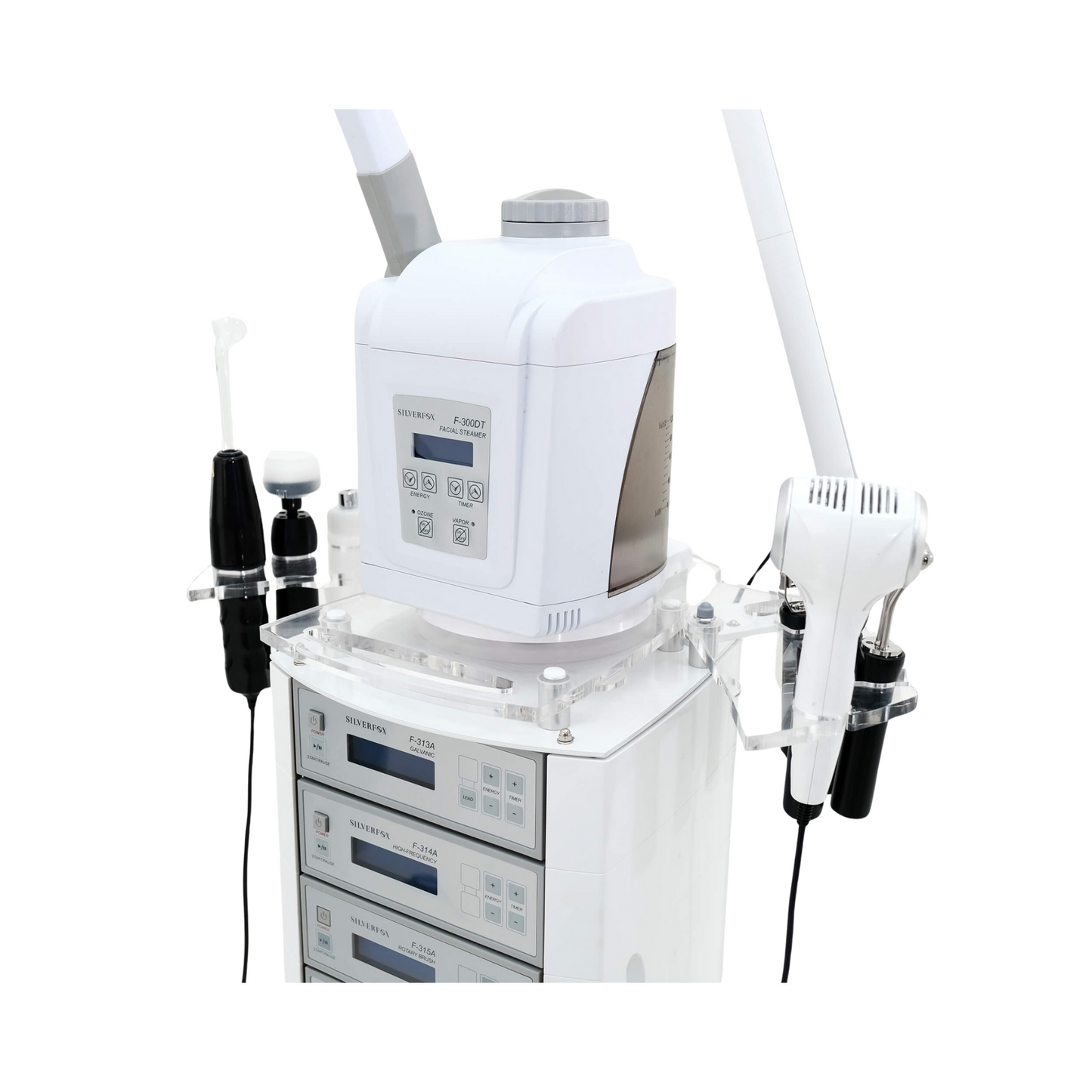 Pro Combi Multifunctional Trolley Set with 5x Magnification Lamp Control Panel