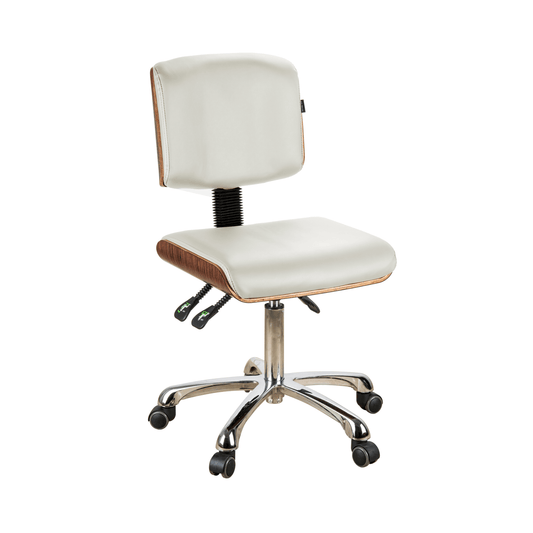 1071 BEAUTICIAN STOOL in White color