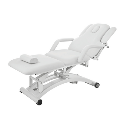 Harmon 3 Section Massage Bed White Color Image 1