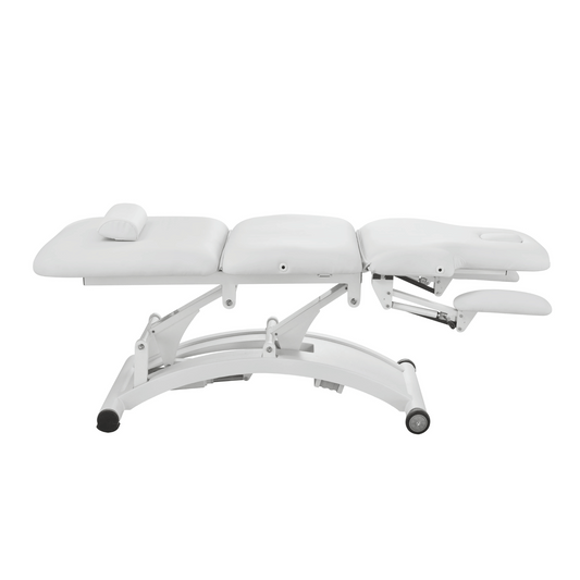 Harmon 3 Section Massage Bed White Color Image 2