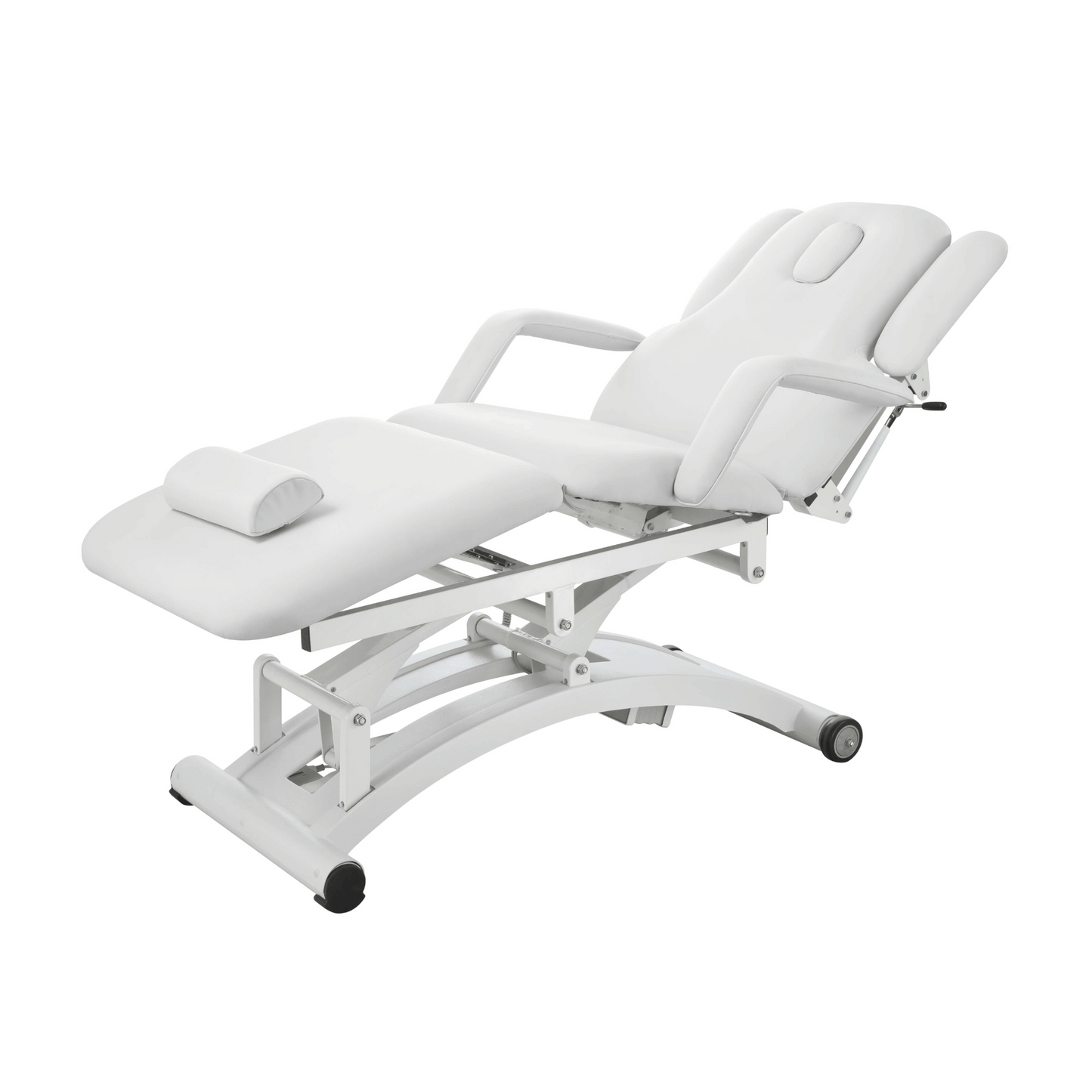 Harmon 3 Section Massage Bed White Color Image 4