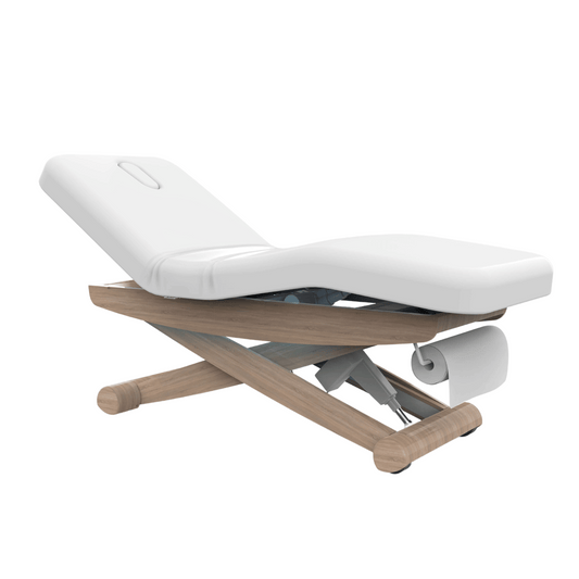 2256B Massage Table White color adjustable
